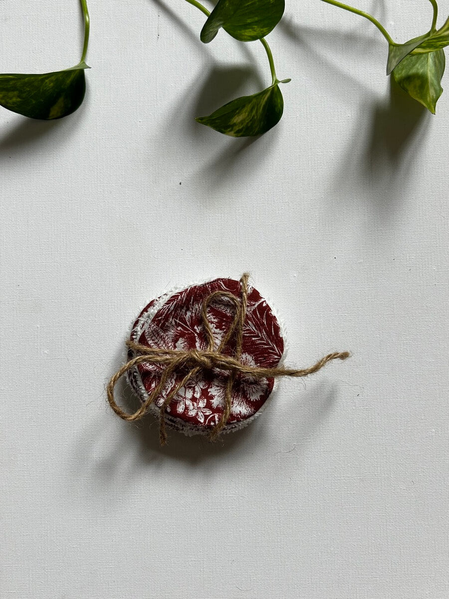 Coton réutilisable x5